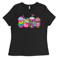 Black lgbtq coffee Ladies Tee - Jasminsmagicworld