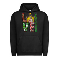 Pigment Black Love Come Down Urban Hoodie - CowhideDigitalArt