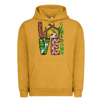 Pigment Peanut Butter Love Come Down Urban Hoodie - CowhideDigitalArt