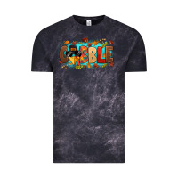 Cloud Black gobble with thanksgiving turkeys Vintage Tee - MaliasSmallBusiness