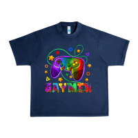 Navy Western Gaymer Urban Heavy Tee - BundleAndBundleShop