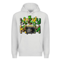 Dove Grey lucky mom St. Patrick's Premium Hoodie - HowdyJamesFarm
