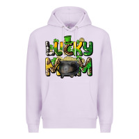 Lilac lucky mom St. Patrick's Premium Hoodie - HowdyJamesFarm