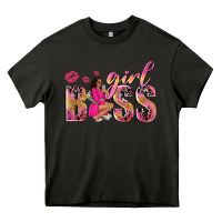 Asphalt girl boss afro black woman Heavy Core Tee - NancyCooperArtShop