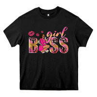 Black girl boss afro black woman Heavy Core Tee - NancyCooperArtShop