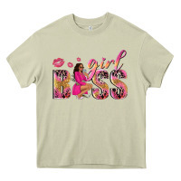 Mossy girl boss afro black woman Heavy Core Tee - NancyCooperArtShop