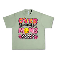 Oil Green over stimulated moms club Urban Heavy Tee - JahusDesignShop