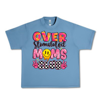 Pebble Blue over stimulated moms club Urban Heavy Tee - JahusDesignShop