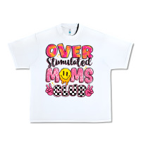 White over stimulated moms club Urban Heavy Tee - JahusDesignShop
