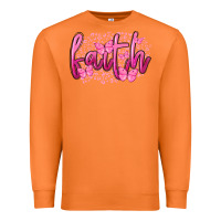 Carrot Faith Breast Cancer Premium Sweatshirt - FaDigitalArtStudio