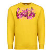 Lemon Faith Breast Cancer Premium Sweatshirt - FaDigitalArtStudio