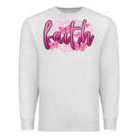 Faith Breast Cancer Premium Sweatshirt | Teevron
