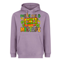 Lavender Make me a mixtape St. Patrick's Day Heavyweight Hoodie - OliviaCreatesArt