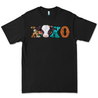 Black xoxo valentines day baby cow Premium Tee - Jasminsmagicworld