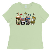 Matcha army coffee Ladies Tee - Jasminsmagicworld