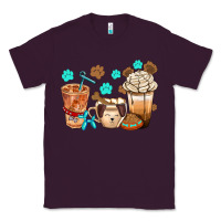 Plum dog coffee cups with  food container bbs Classic Tee - BundleAndBundleShop