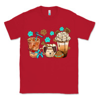 Red dog coffee cups with  food container bbs Classic Tee - BundleAndBundleShop