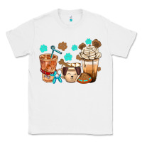 White dog coffee cups with  food container bbs Classic Tee - BundleAndBundleShop