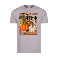 Vintage Zinc fall for jesus he never leaves Vintage Tee - MaliasSmallBusiness