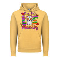 Vintage Mustard dia de los muertos Vintage Hoodie - MaliasSmallBusiness