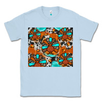 Dusty Blue turkey Classic Tee - JahusDesignShop