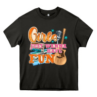 Asphalt girls just wanna have fun Heavy Core Tee - NancyCooperArtShop