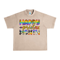 French Oak Western Happy Pride Month LGBTQ+ Urban Heavy Tee - BundleAndBundleShop