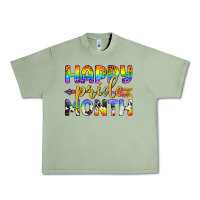 Oil Green Western Happy Pride Month LGBTQ+ Urban Heavy Tee - BundleAndBundleShop