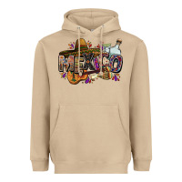 Mushroom Mexico Heavyweight Hoodie - FaDigitalArtStudio