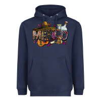 Navy Mexico Heavyweight Hoodie - FaDigitalArtStudio