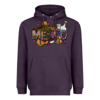 Plum Mexico Heavyweight Hoodie - FaDigitalArtStudio