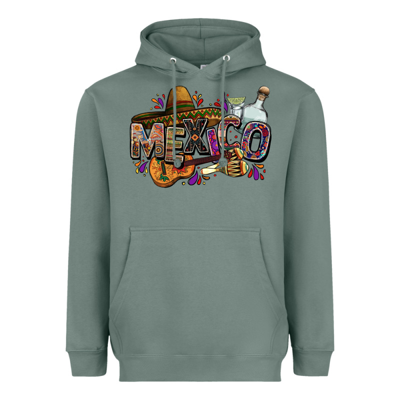 Mexico Heavyweight Hoodie by FaDigitalArtStudio | Teevron