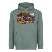 Sage Mexico Heavyweight Hoodie - FaDigitalArtStudio