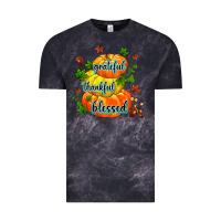 Cloud Black grateful thankful blessed Vintage Tee - MaliasSmallBusiness