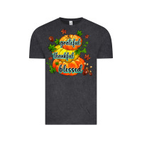 Vintage Black grateful thankful blessed Vintage Tee - MaliasSmallBusiness
