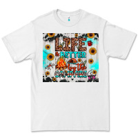 White life is better by the campfire Premium Tee - JahusDesignShop