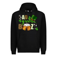 Black Bad green boozy St. Patrick's Day Premium Hoodie - CowGirlArtShop