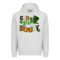 Dove Grey Bad green boozy St. Patrick's Day Premium Hoodie - CowGirlArtShop