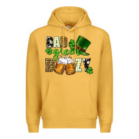 Mustard Bad green boozy St. Patrick's Day Premium Hoodie - CowGirlArtShop