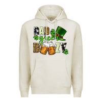 Oatmeal Heather Bad green boozy St. Patrick's Day Premium Hoodie - CowGirlArtShop