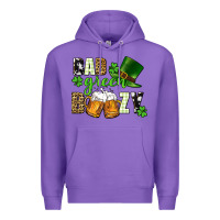 Purple Bad green boozy St. Patrick's Day Premium Hoodie - CowGirlArtShop