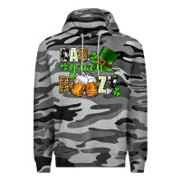 Slate Camo Bad green boozy St. Patrick's Day Premium Hoodie - CowGirlArtShop