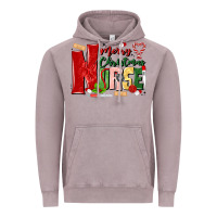 Vintage Zinc merry christmas nurse Vintage Hoodie - MaliasSmallBusiness