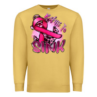 Antique Gold Refuse to sink Cancer Premium Sweatshirt - FaDigitalArtStudio