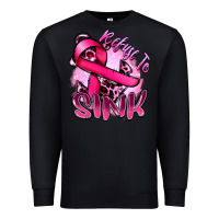 Black Refuse to sink Cancer Premium Sweatshirt - FaDigitalArtStudio