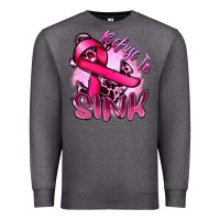 Charcoal Heather Refuse to sink Cancer Premium Sweatshirt - FaDigitalArtStudio