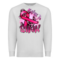 Dove Grey Refuse to sink Cancer Premium Sweatshirt - FaDigitalArtStudio