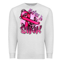 Oatmeal Heather Refuse to sink Cancer Premium Sweatshirt - FaDigitalArtStudio