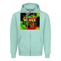 Seafoam i am black history tumbler cowgirl Zipper Hoodie - CowGirlArtShop