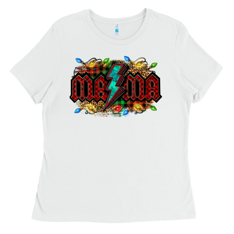 Lightning Bolt Mama Christmas Ladies Tee by Jasminsmagicworld | Teevron